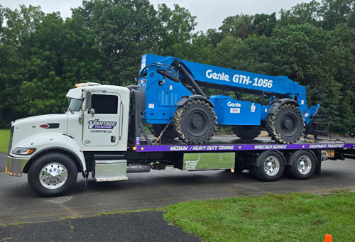 Equipment Transport in South Jersey | Vantage Towing & Transport Services